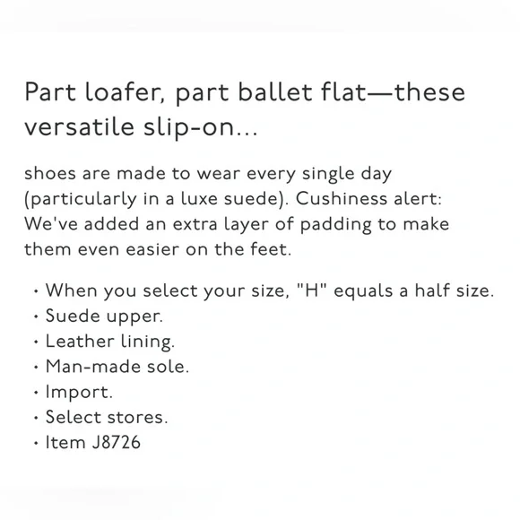 Madewell The Lizbeth flats suede red size 9 - Picture 12 of 15